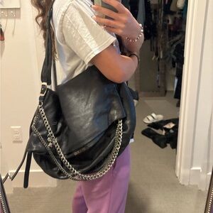 AUTHENTIC Jimmy Choo Shoulder Biker Bag!